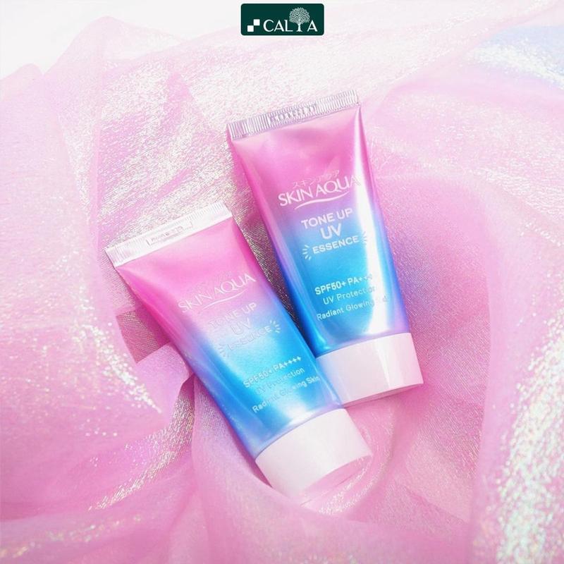 Kem Chống Nắng Sunplay Lavender Nâng Tone, Dưỡng Trắng Da - Sunplay Skin Aqua Tone Up UV SPF50+ PA++++ 50g 6