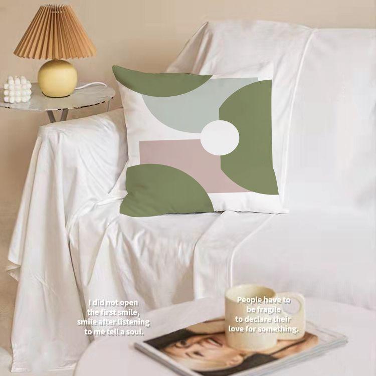 Product Introduction of Đệm Gối, Phong Cách Sang Trọng Giá Cả Phải Chăng Bắc Âu, Màu Xanh Lá Cây, Ngọt Ngào Và Tự Nhiên, Thiết Kế Tối Giản Hiện Đại, Tựa Đầu Đầu Giường, Có Thể Tháo Rời Và Giặt Được, Tùy Chỉnh Họa Tiết 5