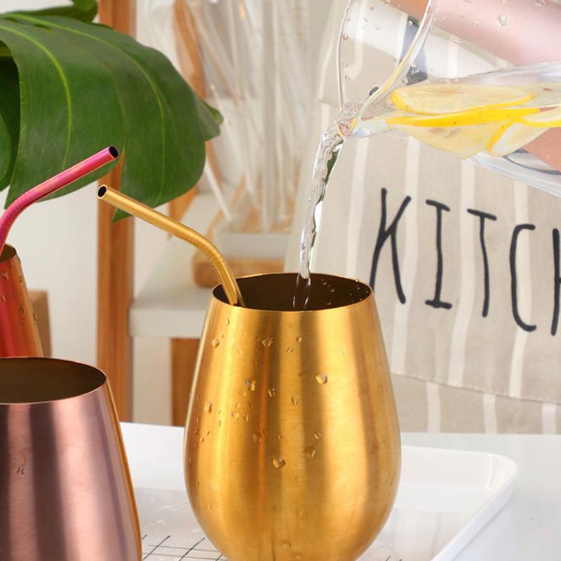 Product Introduction of 500ml Stainless Steel Beer  Rose Gold Beer Tumbler Cocktail Juice Milk Cup Drinking Mug for Bar Outdoor Drinkware 20