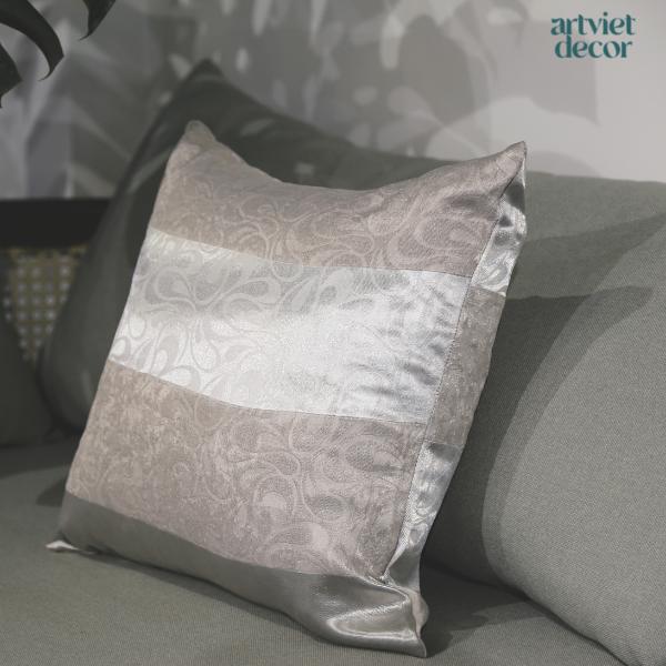 Vỏ gối tựa trang trí Gối sofa cao cấp ArtViet Decor 40x40 45x45 nhiều họa tiết 7