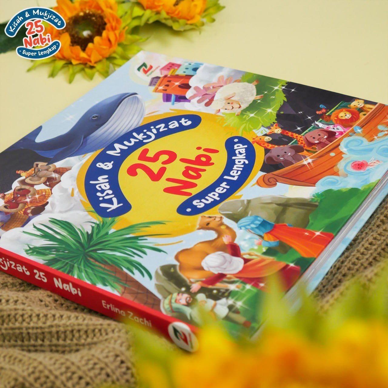 Buku Cerita Anak - Kisah dan Mukjizad 25 Nabi Super Lengkap - Usia 7+ - Hardcover - Ziyadbooks Books