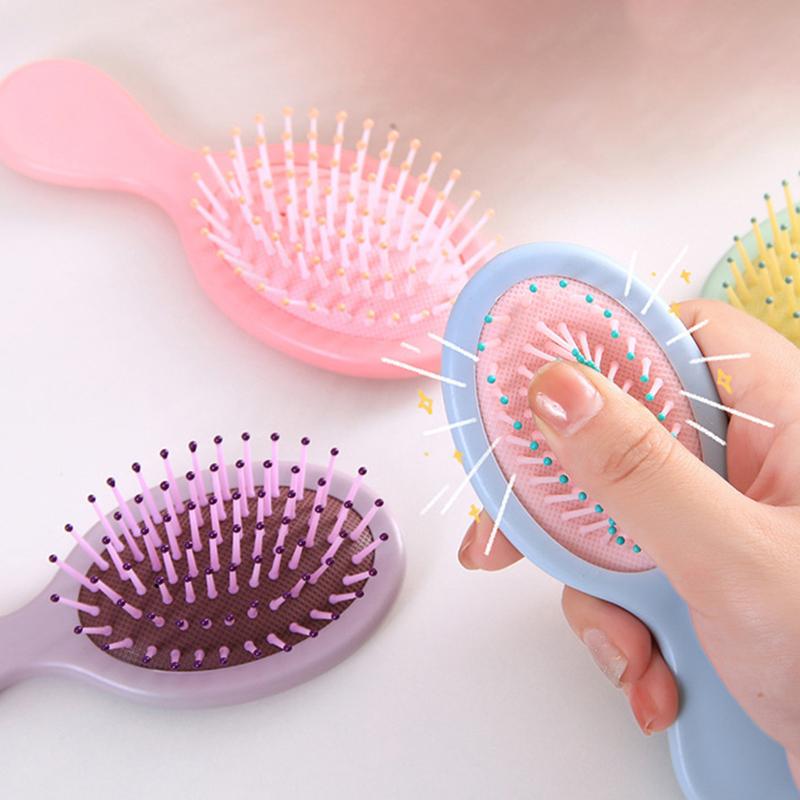 Product Introduction of Mini Soft Bristles For Women Baby Girls Kids Wet Hair Brush Hair Combs Small Pocket Travel Hair Brush Hair Combs Toddler 19