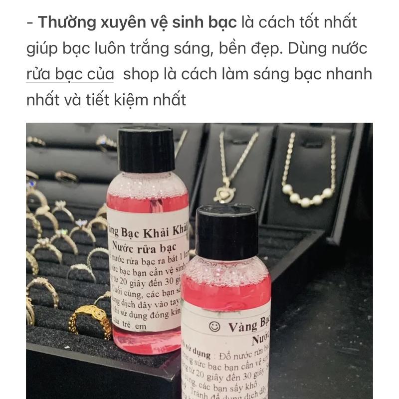 Product Introduction of Nhẫn kim tiền  Bạc ta đủ size nam nữ - Vàng bạc Khải Khải 13