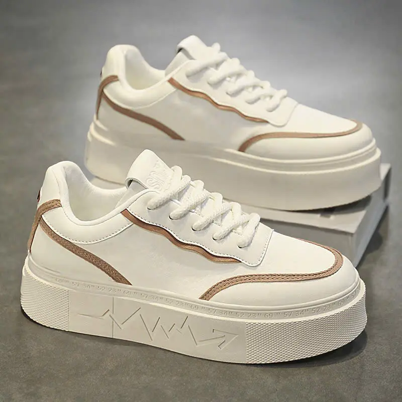 Giày nam sneaker WK-03 hàng quảng châu loại 1, đế 6cm mới nhất Shoes
