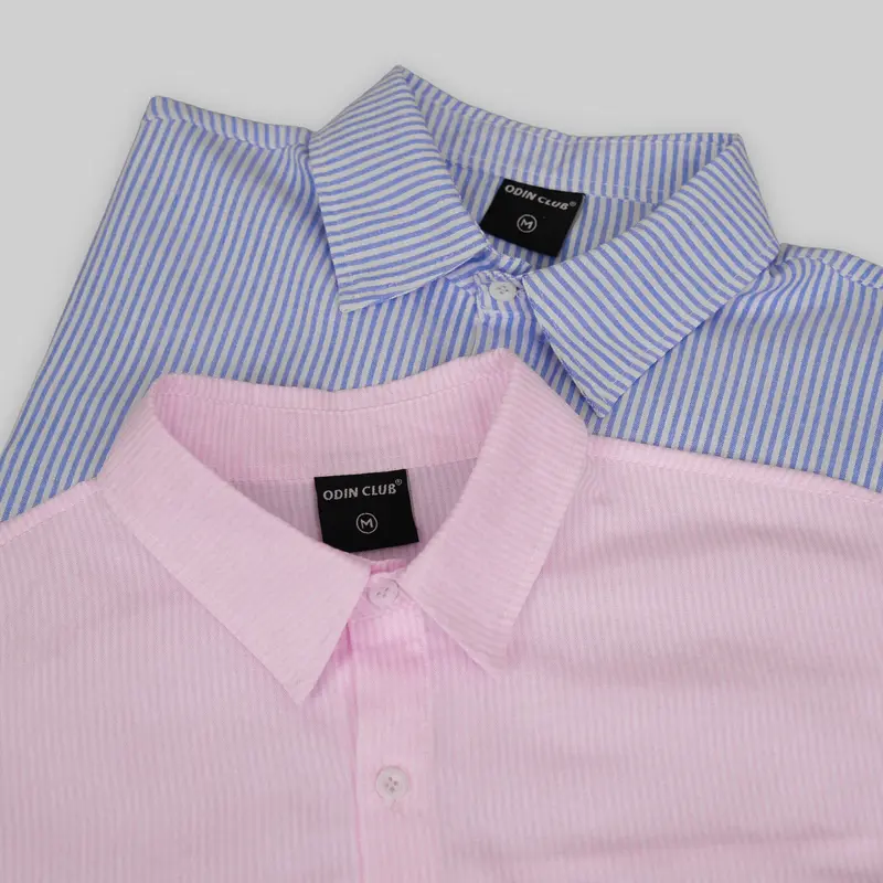 Áo sơ mi cộc tay Stray Odin Club, Áo sơ mi thời trang nam nữ unisex chất liệu vải Oxford 4