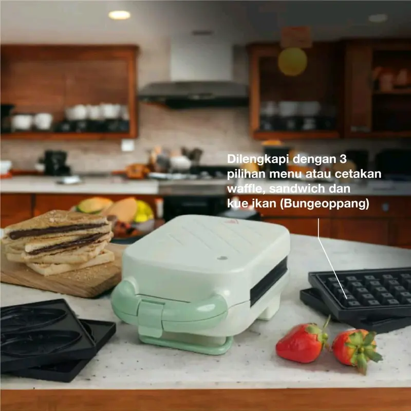 Clovertec sandwich maker 3 in 1 3