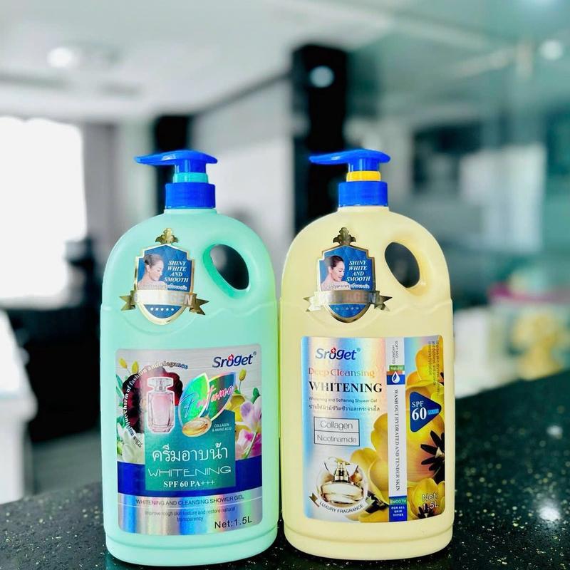   PHIÊN BẢN MỚI  SỮA TẮM SROGET THAILAND HƯƠNG NƯỚC HOA CAO CẤP 1500ml 