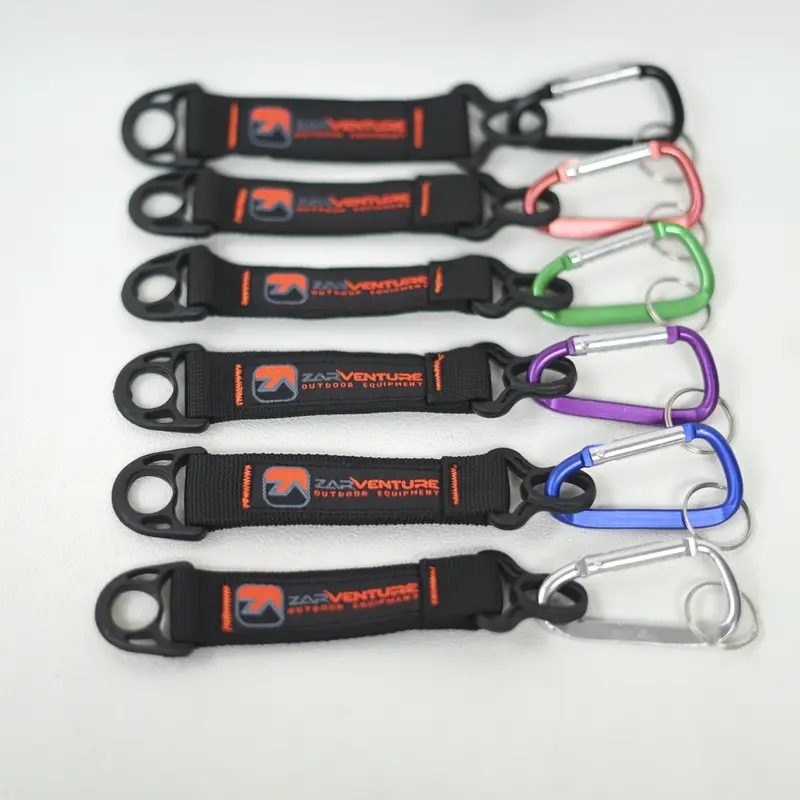 gantungan kunci carabiner strap keychain zarventure 2