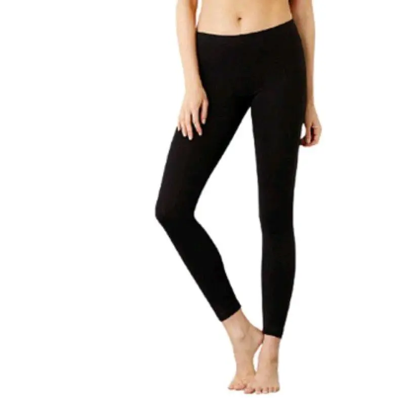 Legging Panjang Bahan Spandex Licin Premium/ Leging Polos/ Rekomendasi Legging wanita/ Legging olahraga Dewasa Celana Dalaman Lembut Standar Nyaman Tebal Fit Basic Legging Panjang anggun regular daily regular Hitam zumba Cewek 1