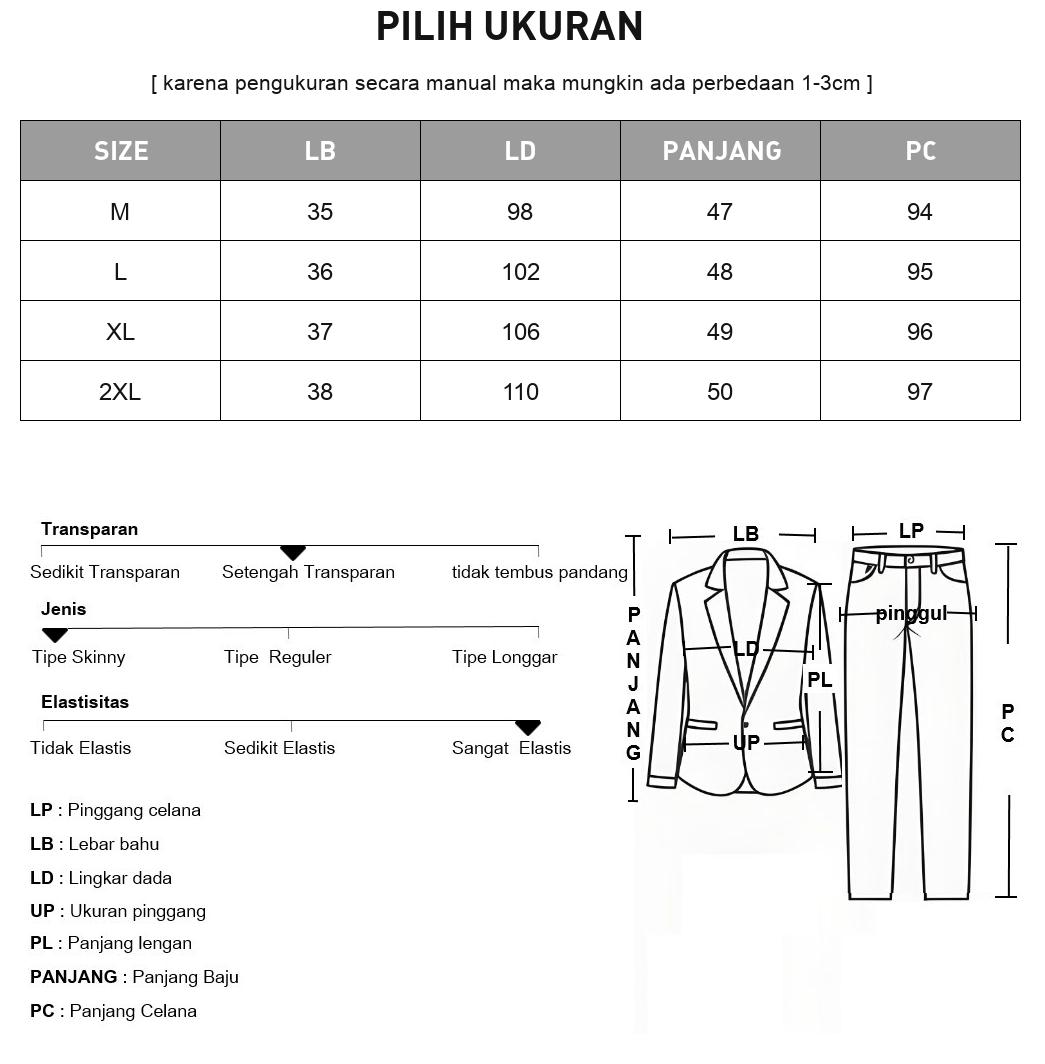 [clearance]FADFAD Setelan dua potong atasan lengan pendek  dan celana panjang longgar cantik gaya minimalis
