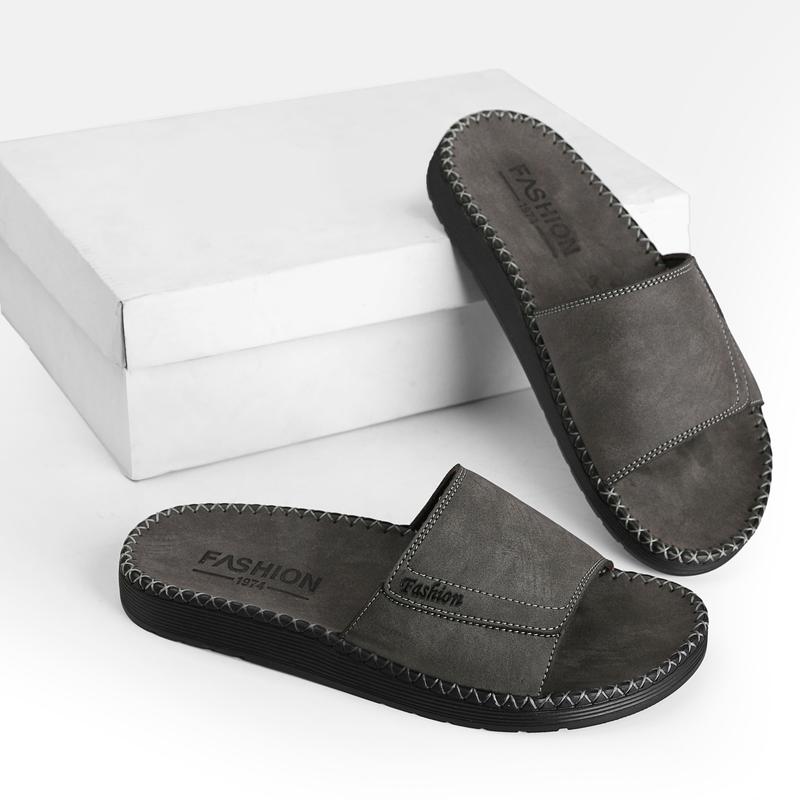 [mở bán lấy lượt bán] dép quai ngang da sáp nam fashion ,đế doctor khâu chỉ toàn bộ ,dép trẻ trung,sang trọng G2