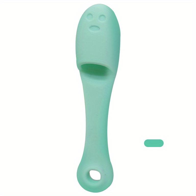 Product Introduction of 1/3pcs Soft Silicone Nose Brush Cleanses Face Removing Blackheads Cleaning Brush Nose Wing Cleaning Exfoliating Face Wash Brush Care Tool 4