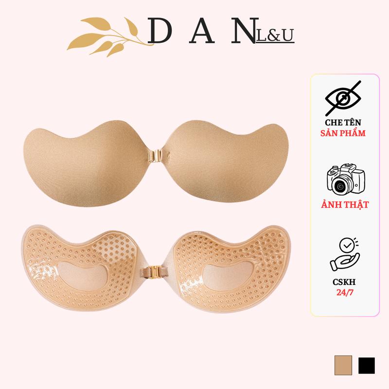 Miếng Dán Ti Silicon Hình Quả Xoài Cài Trước Tạo Khe DAN L&U 0011