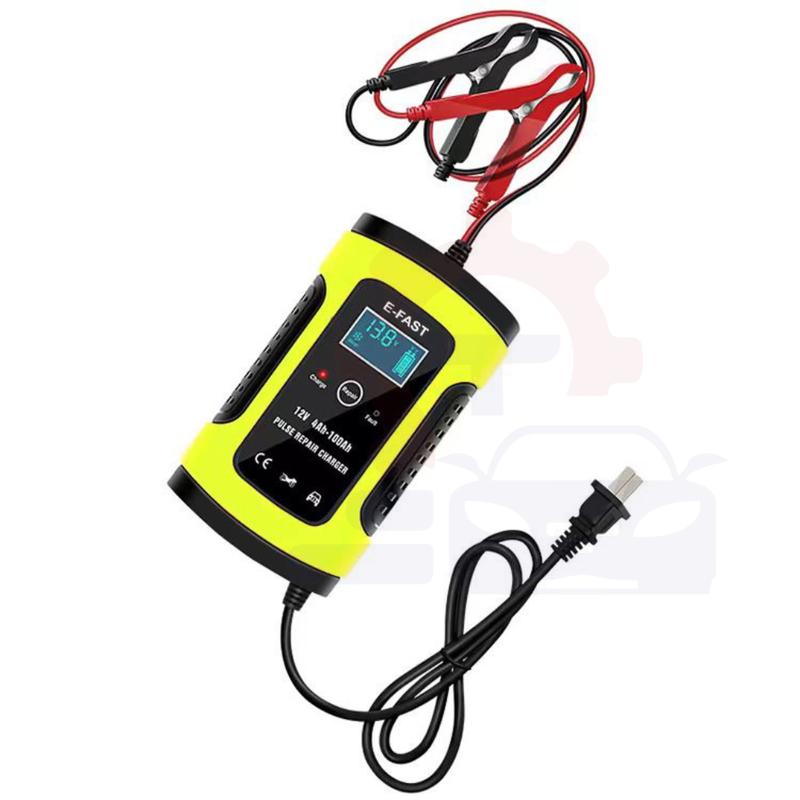Máy sạc bình acquy 12v tự ngắt, sạc bình acquy 12v từ 4ah - 100ah cho xe máy và ô tô. 1