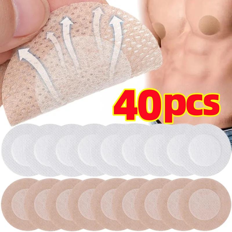 10/20Pairs Self-Adhesive Men Chest Cover Disposable Waterproof - TikTok ...