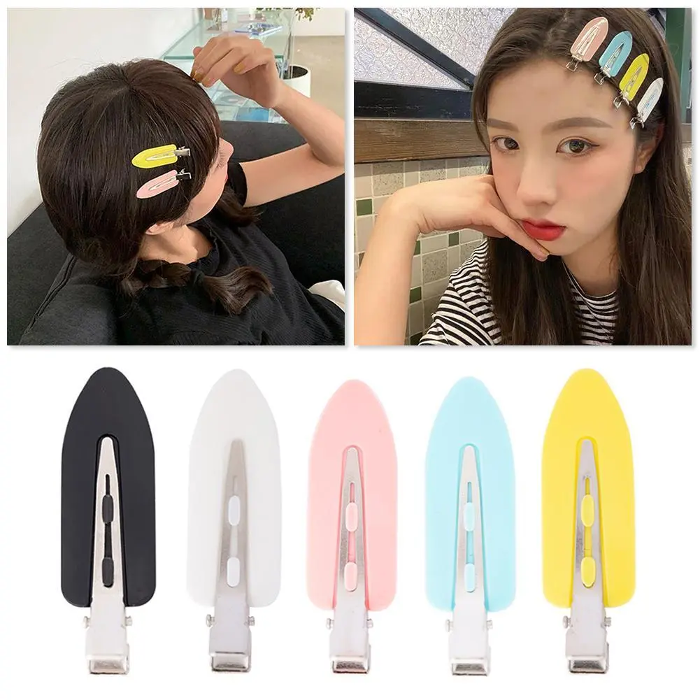Traceless Bangs Hairpin Sweet Atmosphere Duck Beak Clip Bangs T9F1
