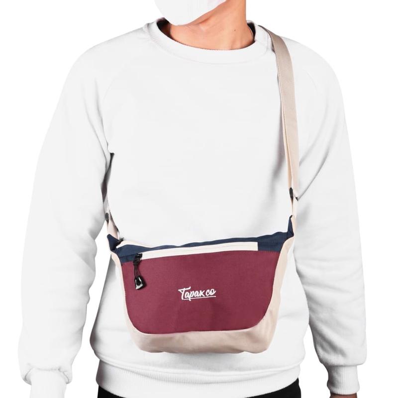 [Beli Lokal] TAPAXCO Tas selempang Pria Logan Slingbag Casual Local Original 5