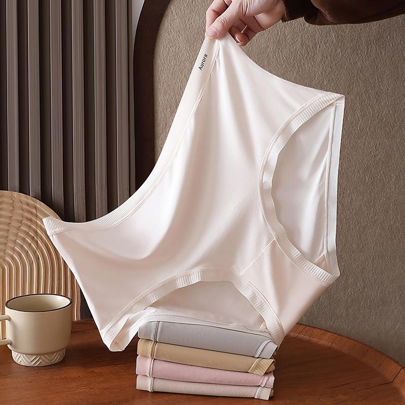 Quần lót nữ bigsize vải cotton mát lạnh sexy- Nội y nữ big size Vivi cỡ lớn sexy tới 120Kg - Mã N65 Women Ghi