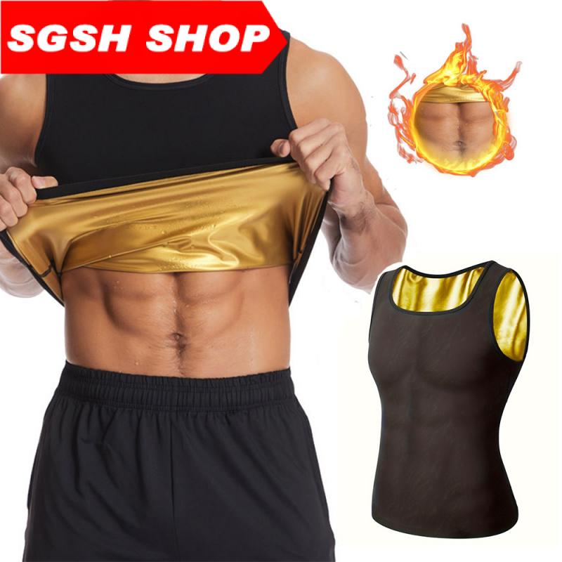 Áo Gi-lê Xông Hơi Mồ Hôi Cho Nam, Dụng Cụ Giảm Mỡ Eo, Quần Định Hình Cơ Thể, Áo Ba Lỗ Bẫy Nhiệt, Áo Nịt Ngực Định Hình, Bán Chạy