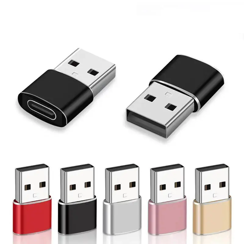 Bộ Chuyển Đổi OTG USB C, Bộ 2 Chiếc, Cáp Chuyển Đổi OTG Loại C Sang USB Type C, Tương Thích Với iPhone 12 Pro Max Và AirPods 1 2 3, Bộ Chuyển Đổi Điện Thoại USB Phụ Kiện