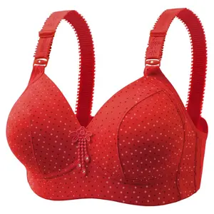 Bh Bra Wanita Bra Big Size Bh jumbo Bh busa tanpa kawat cup besar B096 Nyaman Tipis