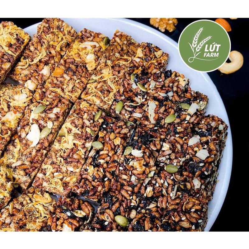 Thanh Gạo Lứt Hạt Dinh Dưỡng 250gr Snack Ăn Vặt 5