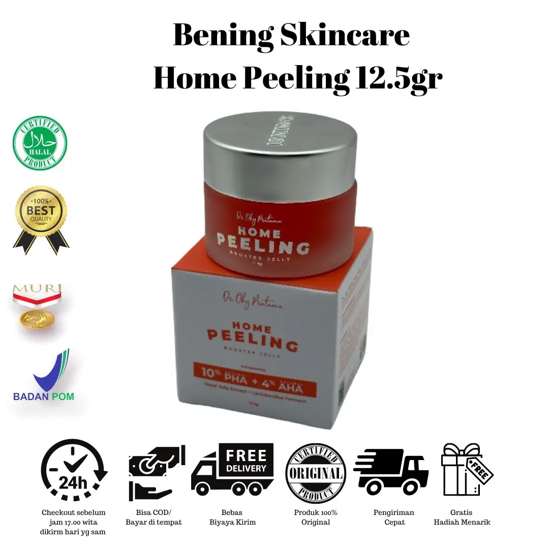 Bening's Home peeling Booster Jelly by Dr Oky Pratama Wajah Exfoliating