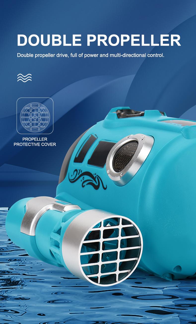 Product Introduction of RC Water Spray Submarine Battle Boat 2.4GHz Remote Control Motorboat Waterproof Swimming Pool Bathing RC Steamboat Toys for Children's Gift 71