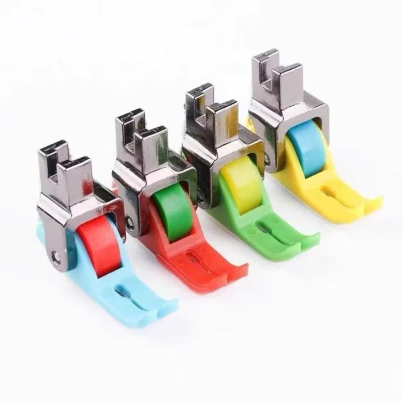 chân vịt bánh xe chống nhăn nhựa máy 1 kim bánh xe chống nhăn máy may công nghiệp