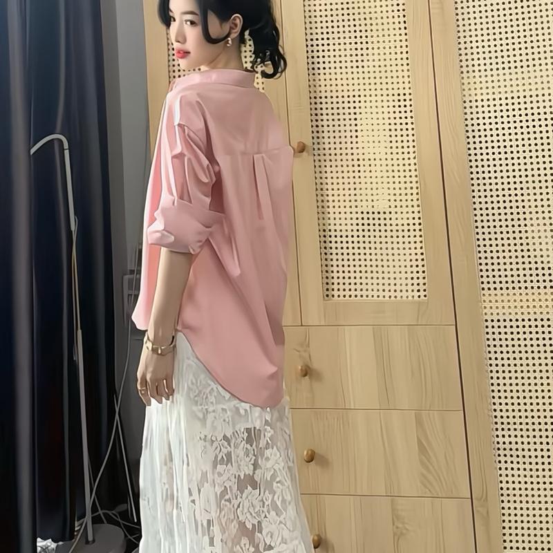 áo sơ mi lẻ 3 màu chất cotton thoáng khí 3