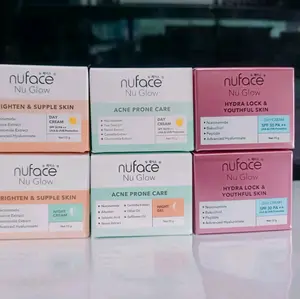 Nuface Day Cream & Night Cream Acne, Brightening, Antiaging Wajah