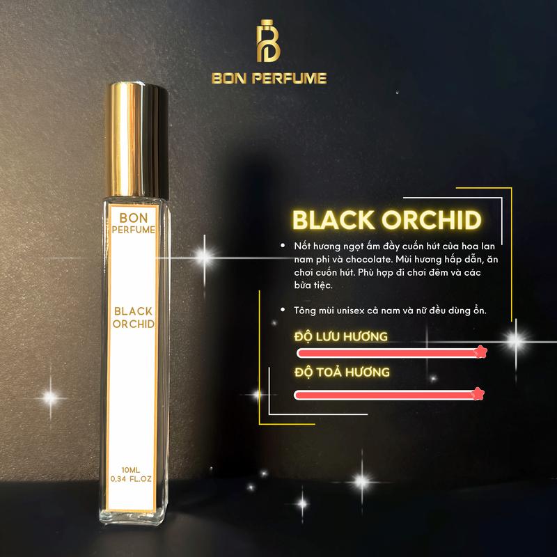 Nước hoa unisex BLACK ORCHID EDP 10ml Cosmetic Perfume