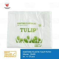 Gambar Kantong Kresek 50 TULIP Putih / Kantong plastik Go Green HD Online dari bestvalueproduct Kota Bandung 1 Tokopedia