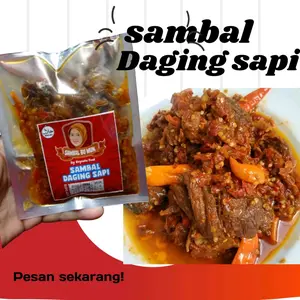 sambal /oseng daging sapi Rendah lemak (50 gram)