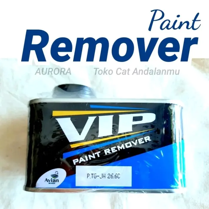 (JAWA) Cat Paint Remover VIP 250ml Penghilang Penghapus Perontok Cat Cepat