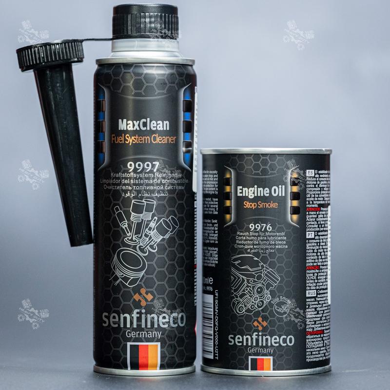  Combo Tối Ưu: Senfineco 9997 Dung Dịch Vệ Sinh Hệ Thống Nhiên Liệu & 9976 Dầu Ngăn Khói Động Cơ - Tăng Công Suất Giảm Tiêu Hao Nhiên Liệu Engine 