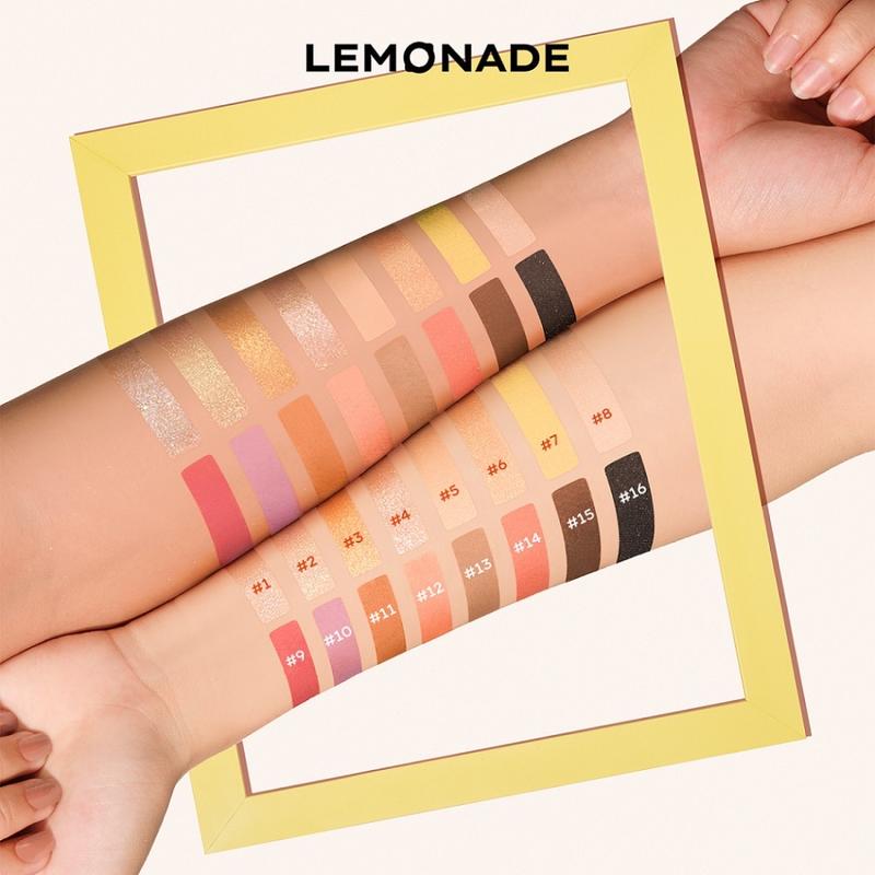 Bảng mắt Lemonade Aesthetic Eyeshadow Palette 16 ô (1.3g*16) 6