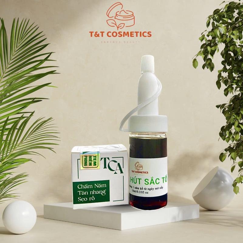 Combo TCA- PEEL Da cho da bị nám, da bị tàn nhang, da không đều màu, cho da sáng mịn, mờ thâm nám, peel da trị nám tàn nhang tại nhà - Serum nám, tàn nhanh