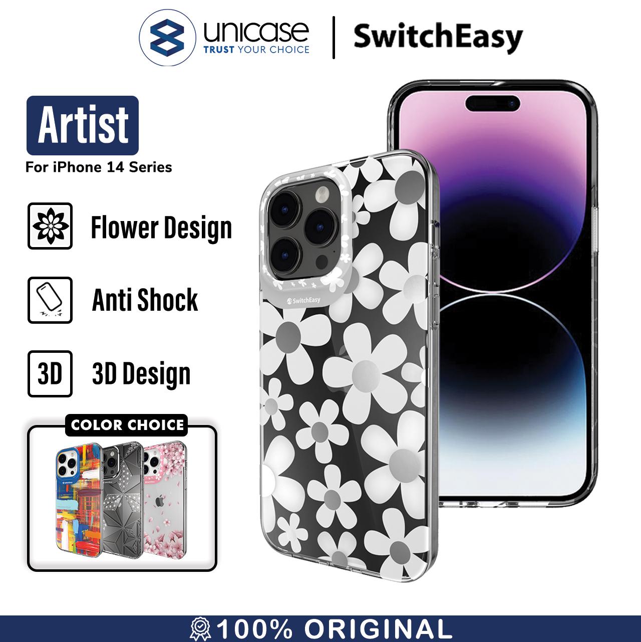 Case iPhone 14 Pro Max Plus SwitchEasy Artist 3D Inmold Motif Casing
