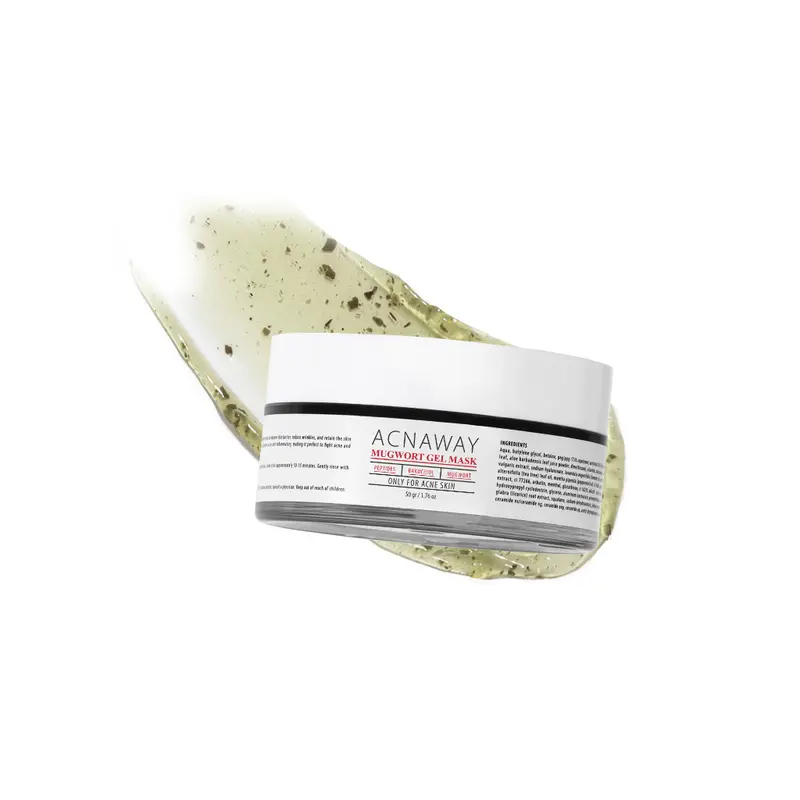 ACNAWAY Mugwort Gel Mask Anti Pores Masker Gel Masker Mugwort Wash off mask [BPOM] 3