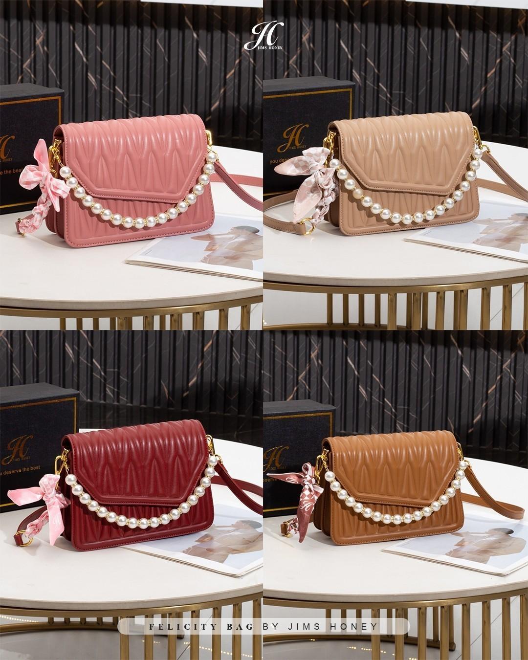 JIMS HONEY TAS SELEMPANG WANITA FELICITY BAG (FREE EXCLUSIVE BOX)