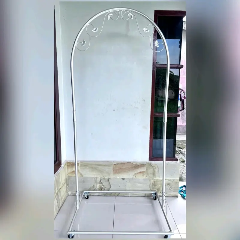 tiang ayunan bayi beroda bongkar pasang 0