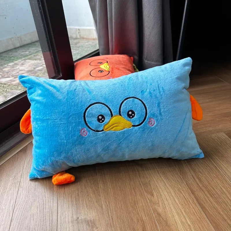 gối con vịt cute hột me Mềm Cotton 5