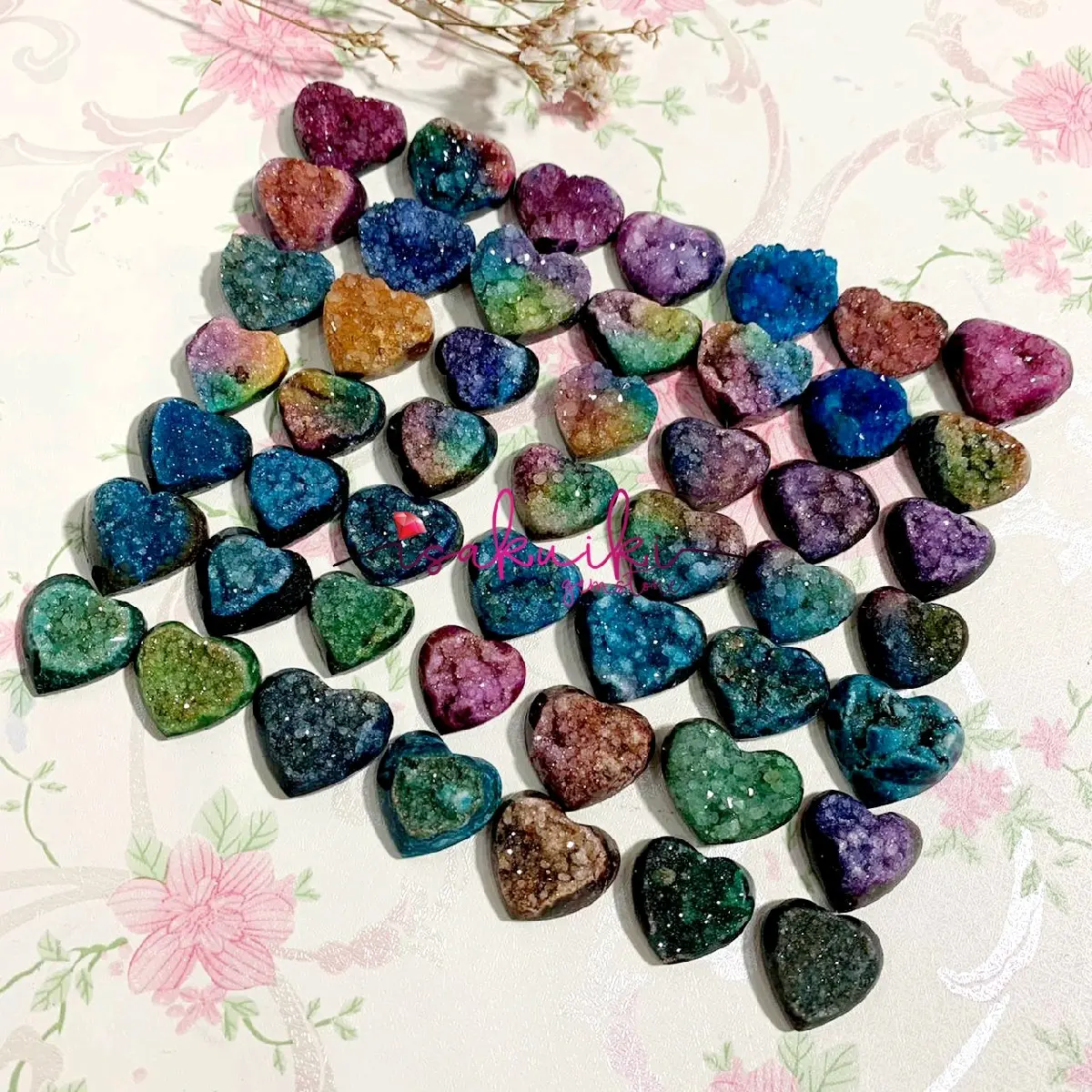 Druzy Love 2cm