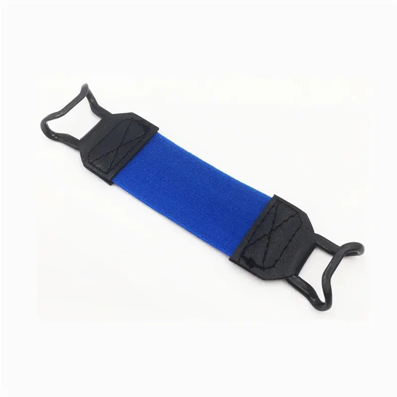 6 '' Universal E-Reader Security Hand Strap Holder For iPhone Finger Grip PU Leather Nylon Elastics Belt for Kindle Kobo Tablets 5