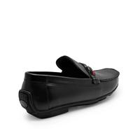 Gambar Marelli Sepatu Moccasin Loafer Pria Slip On Leather Black - MN 123 - 38 dari Marelli shoes Indonesia Kab. Bekasi 4 Tokopedia