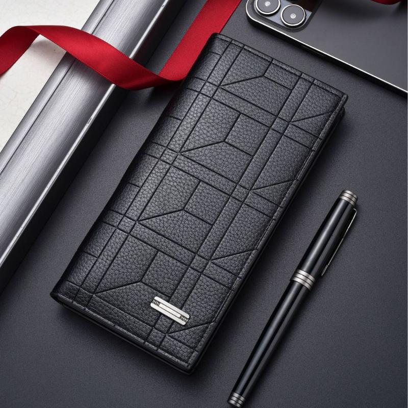 Compact Men's wallet Functional Lightweight Long-lasting Clutch ...