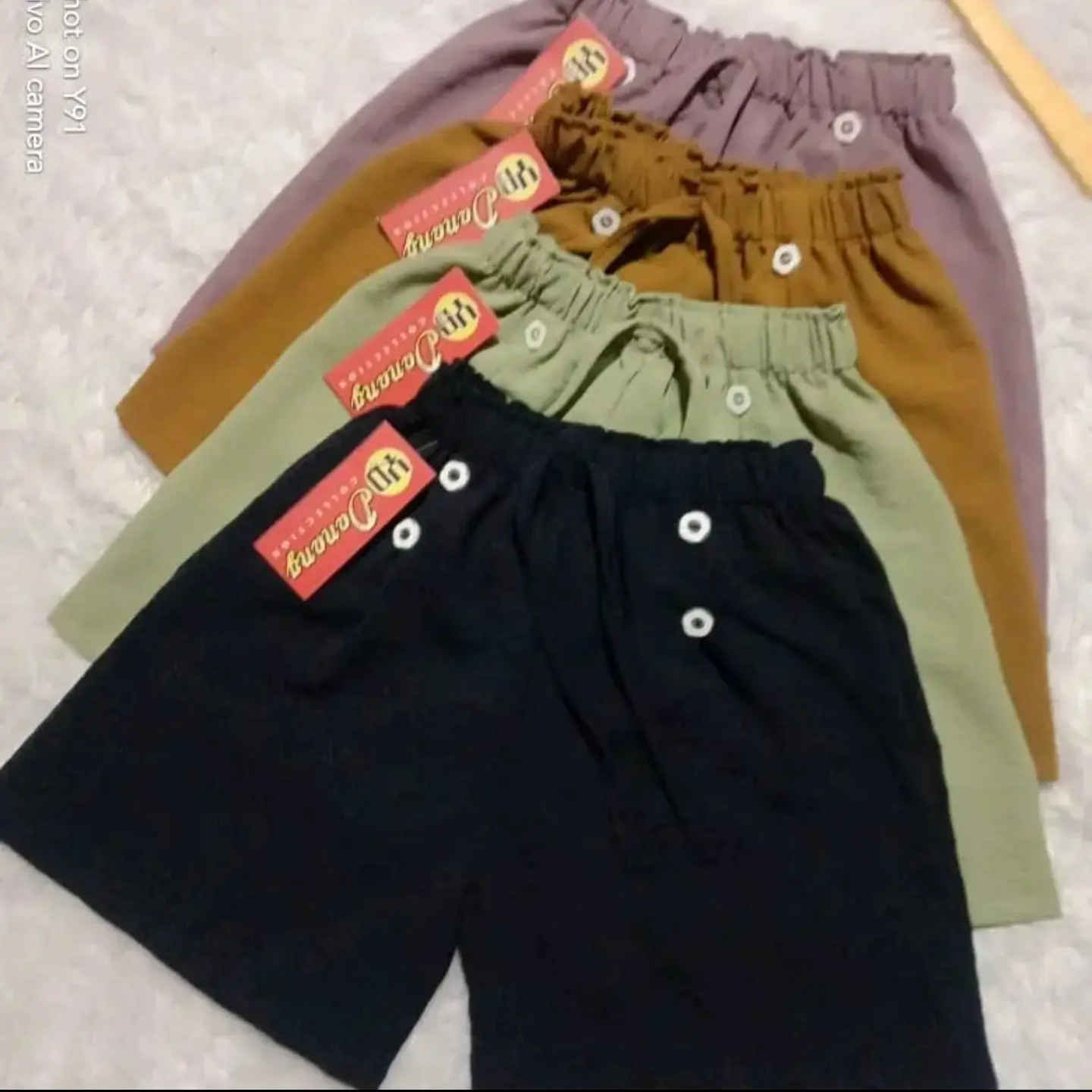 Hotpant Crincle anak 90rb dapet 6pcs Celana