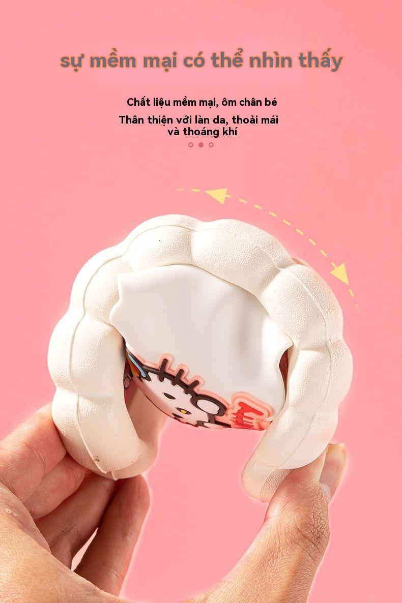 Product Introduction of Dép Xăng Đan Bé Gái, Đám Mây Thoải Mái, Thích Hợp Cho Mùa Hè, Sử Dụng Trong Nhà, Phòng Tắm Hoạt Hình, Không Trơn Trượt, Cho Trẻ Em Và Bé Gái 4