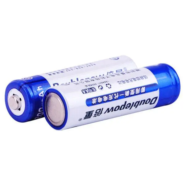 Batu Baterai AA Rechargeable Isi Ulang Doublepow NiMH 800mAh Isi 2 PCS